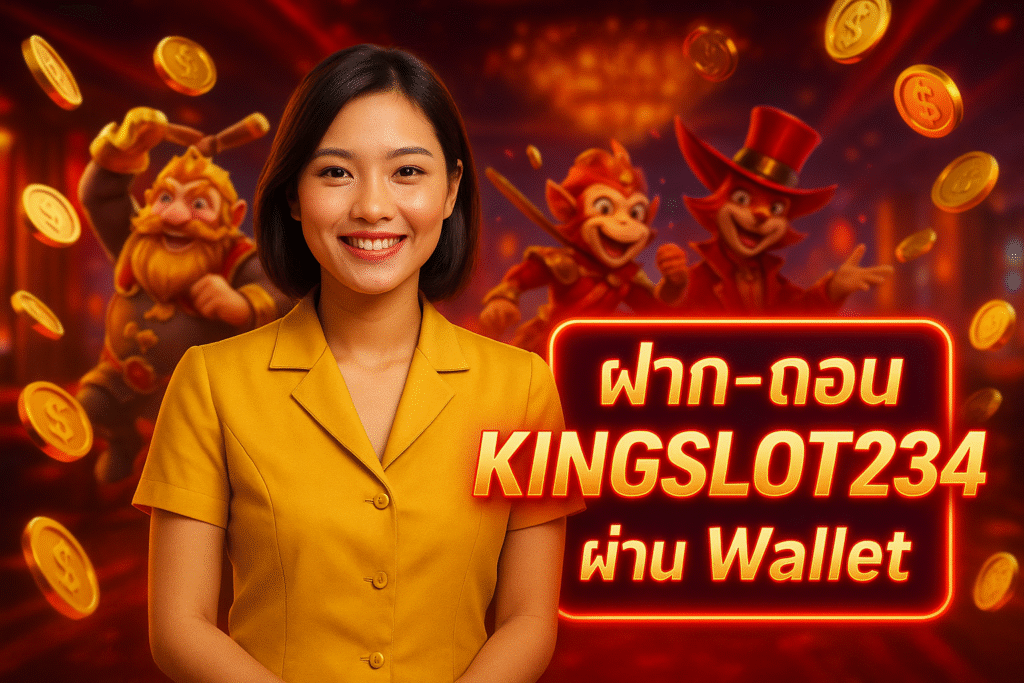 ฝาก-ถอน KINGSLOT234 ผ่าน Wallet