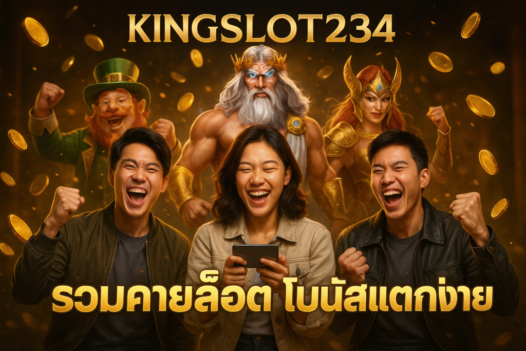 KINGSLOT234 รวมค่ายสล็อต โบนัสแตกง่าย