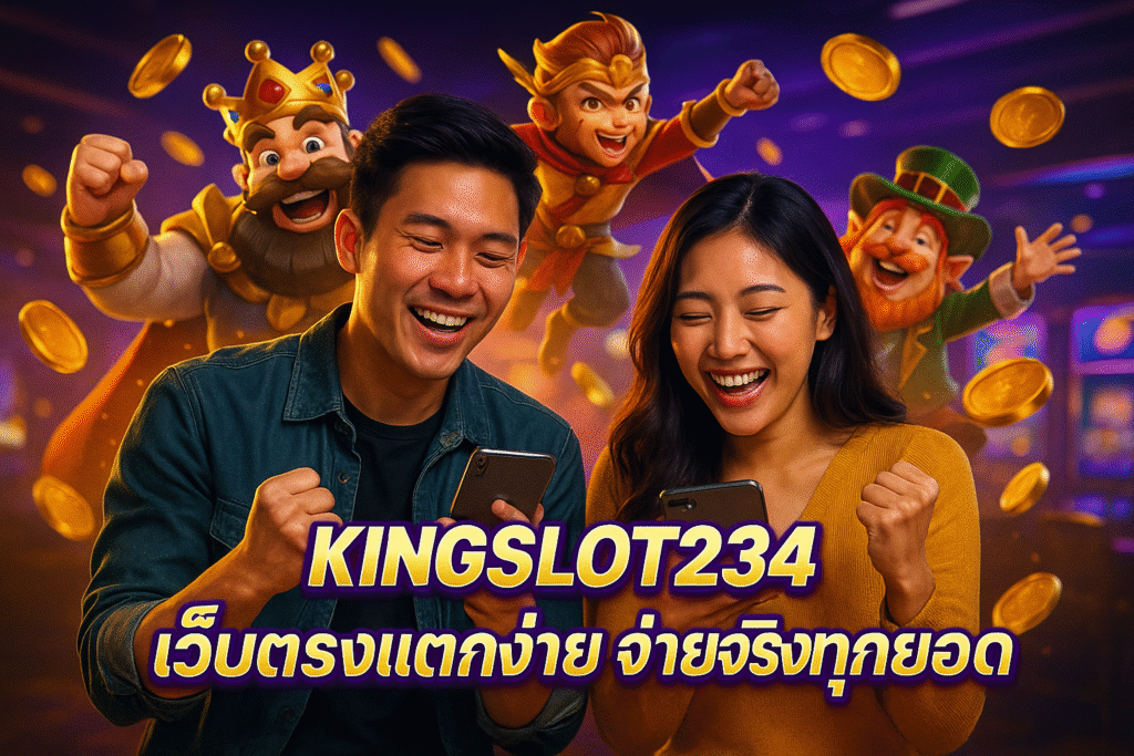 KINGSLOT234 เว็บตรงแตกง่าย จ่ายจริงทุกยอด
